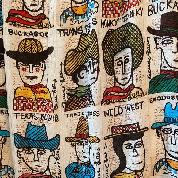 Double D Ranch Graphic Print Maxi Skirt cowpoke xl nwt - Picture 7 of 12